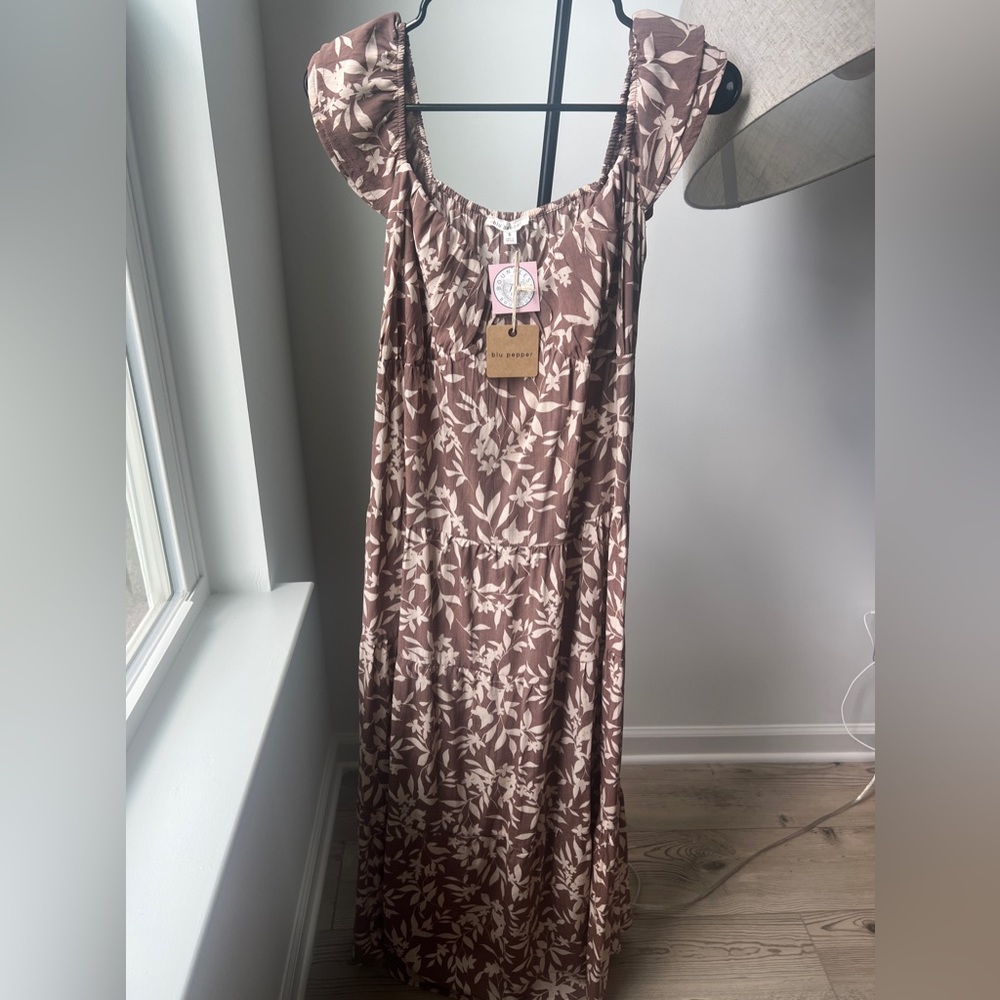 NWT Blu Pepper Maxi Dress Size S